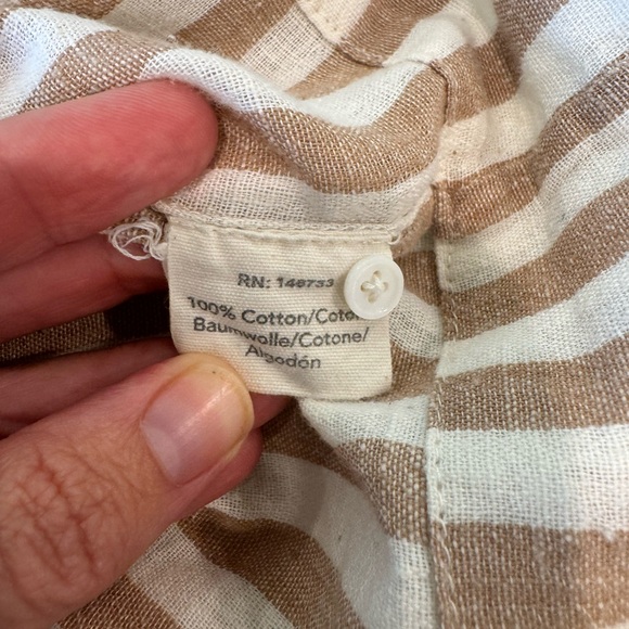 Mirth striped tunic, size small - Picture 4 of 7